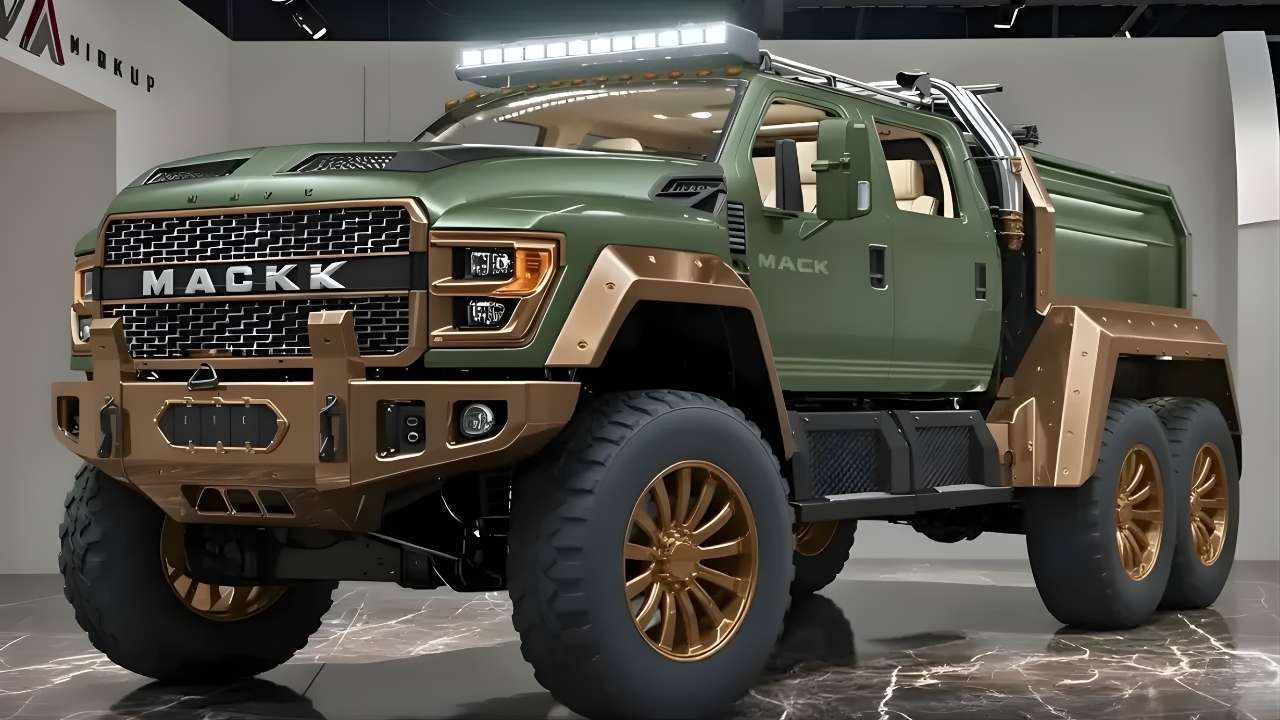 2025 Mack Pickup Truck Unveiled: A Powerful Heavy-Duty Beast with Premium Features