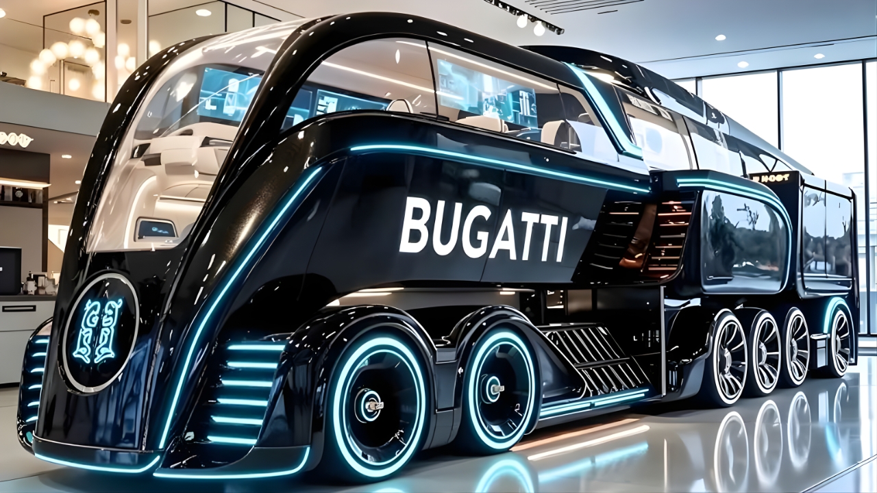 2026 Bugatti Motorhome Unveiled : The Ultimate Super-RV with Unmatched Luxury and Performance