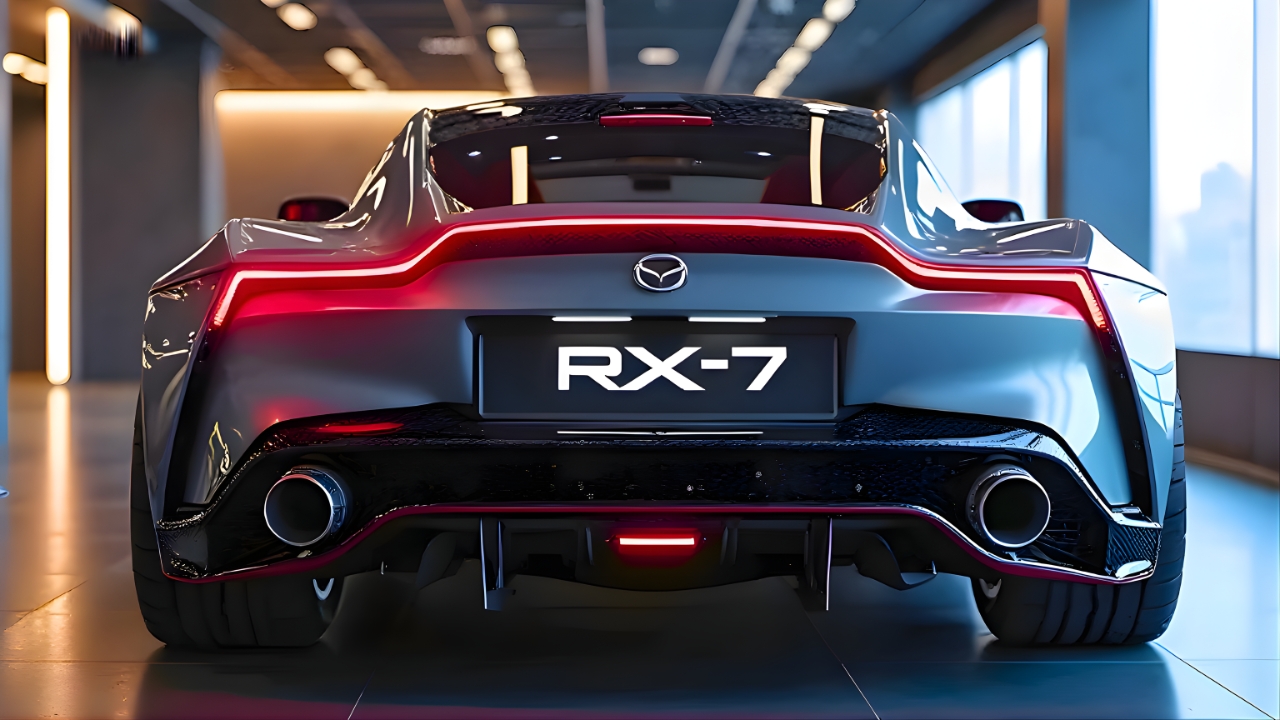 2026 Mazda RX-7 Unveiled : Modern Rotary Sports Car Reborn for Performance Enthusiasts
