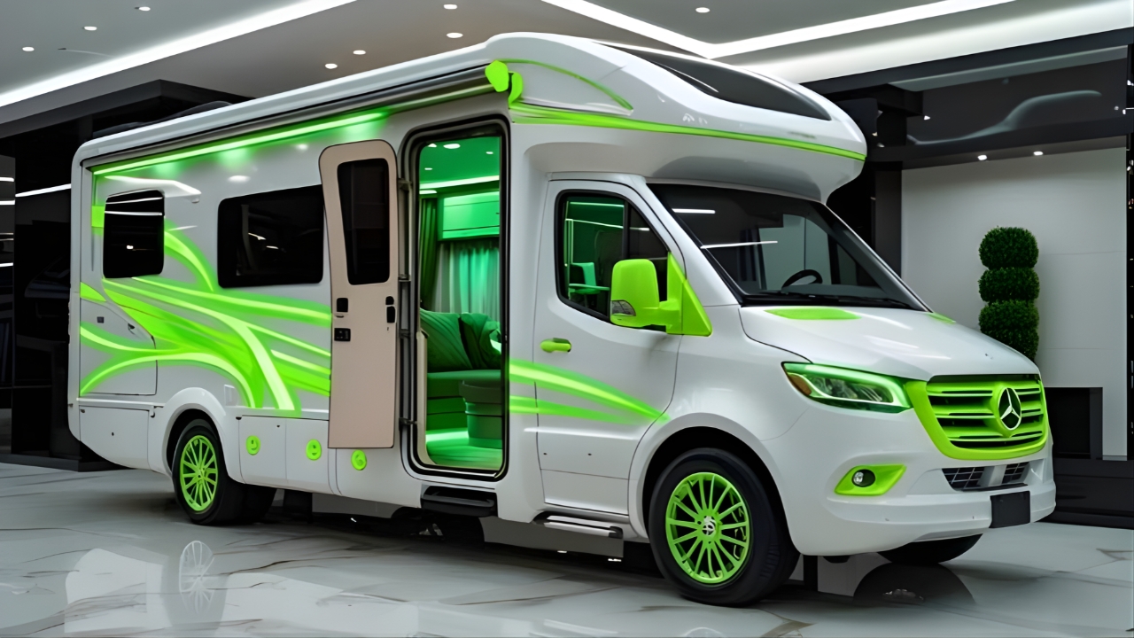 2026 Mercedes-Benz Motorhome Unveiled : 5-Star Interiors, Smart Technology, and AWD Adventure Readiness