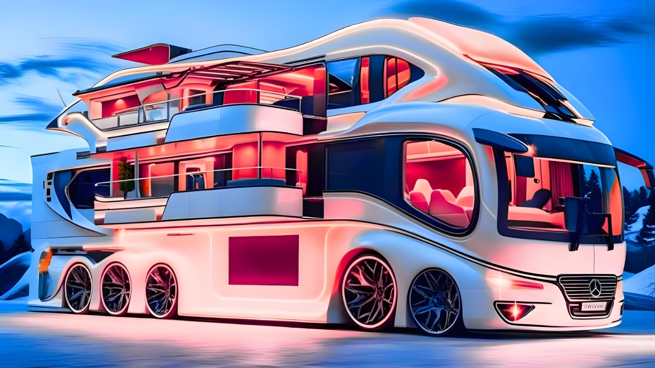 2026 Mercedes Motorhome Unveiled : Ultimate Luxury RV with Smart Technology and Electric Power