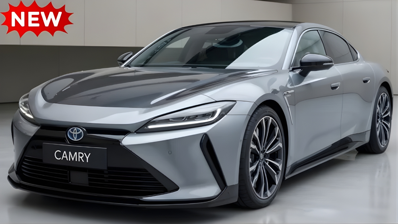 2026 Toyota Camry Redesign Breaks Cover : Major Styling Changes, New Tech and Features Revealed